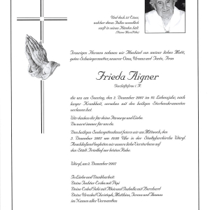 Aigner Frieda G